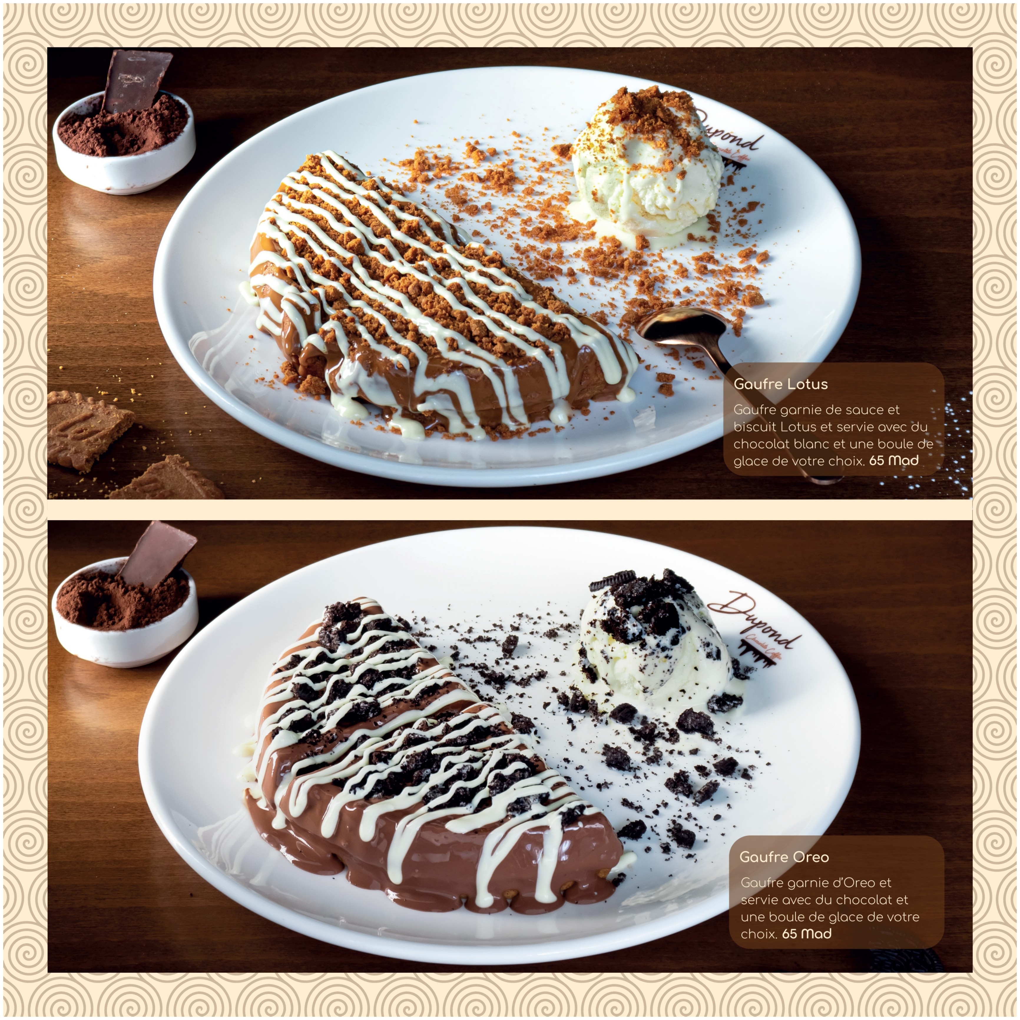 Menu Dupond Café — page 18