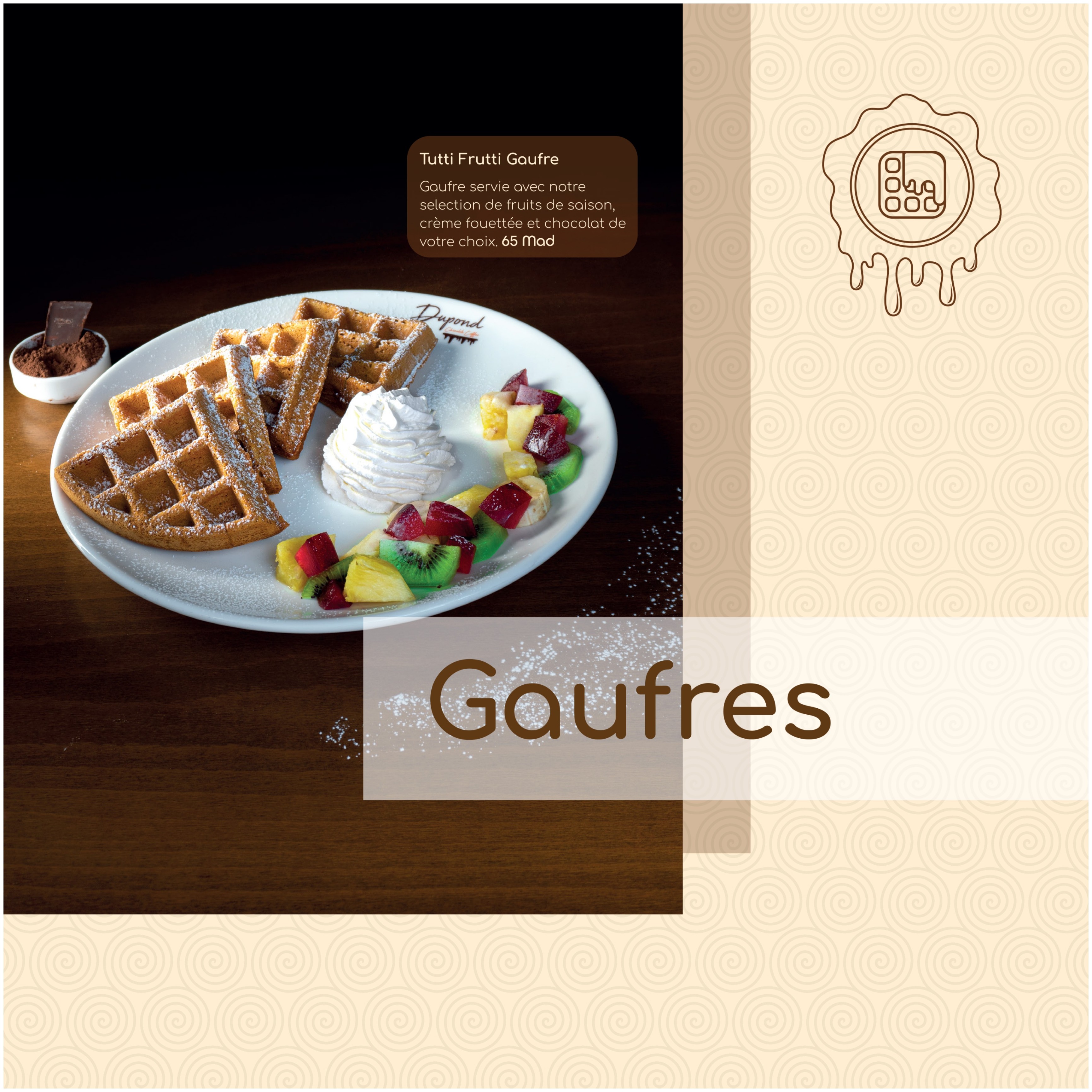 Menu Dupond Café — page 17
