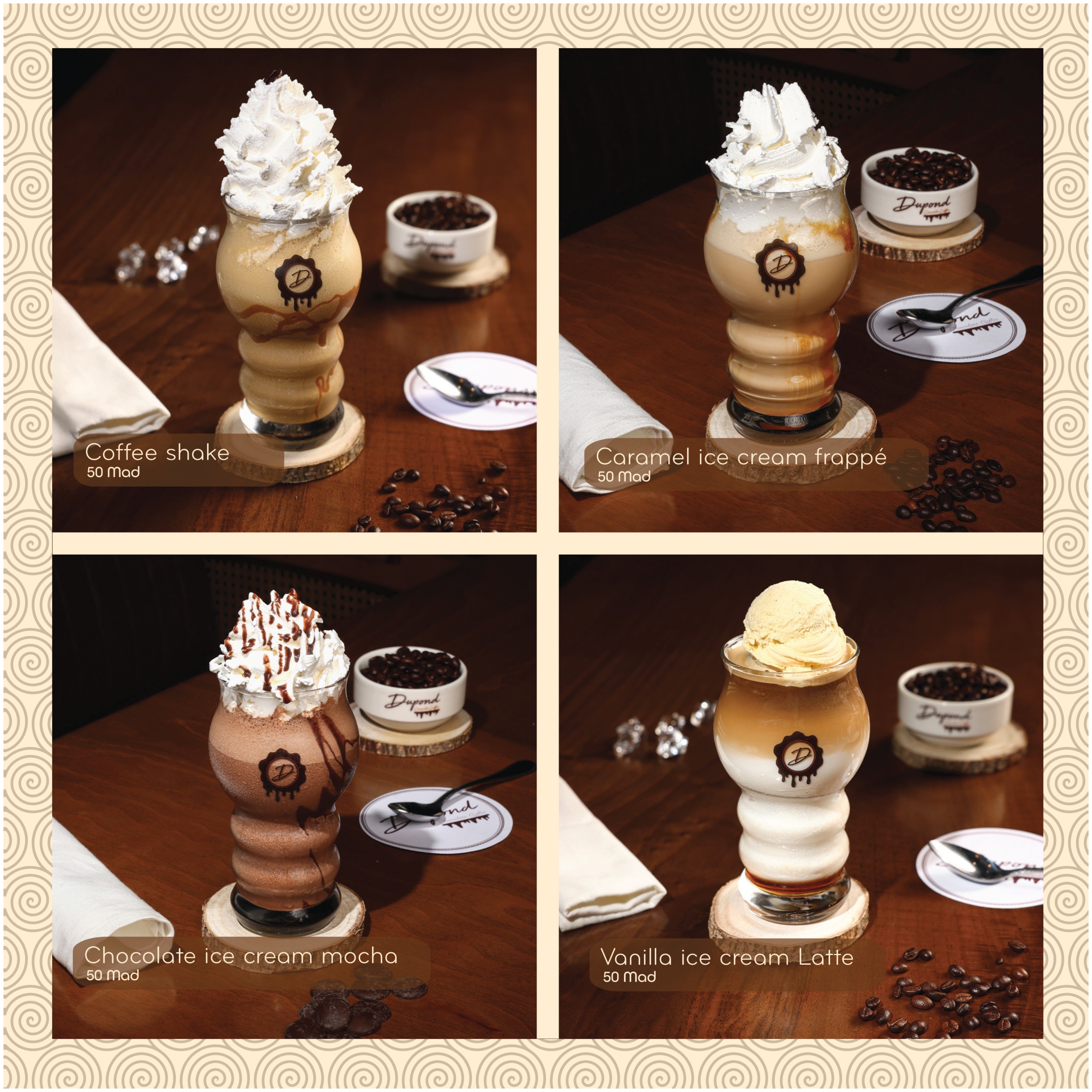 Menu Dupond Café — page 28