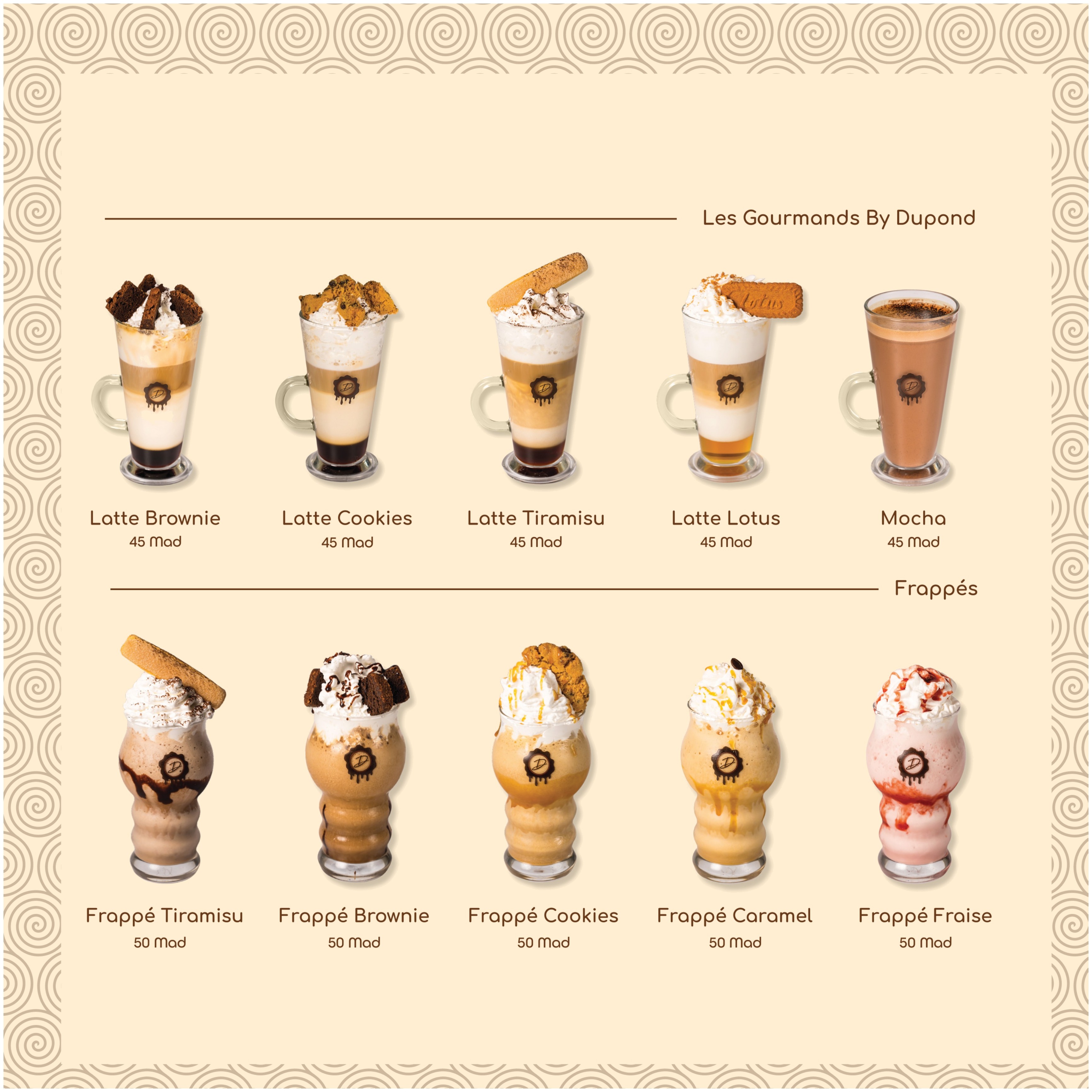 Menu Dupond Café — page 31